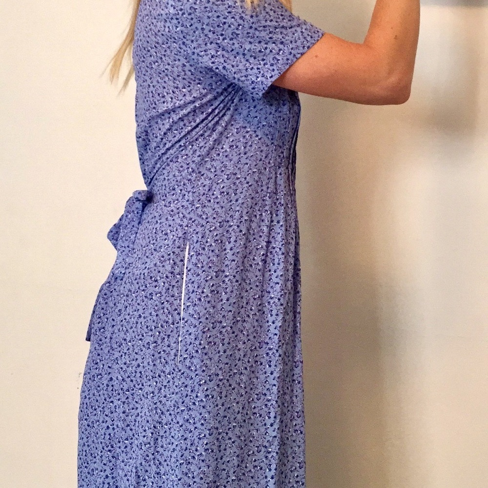 Vintage Floral Midi Dress - Picture 3 of 4